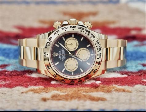 rolex daytona vollgold|rolex daytona gold for sale.